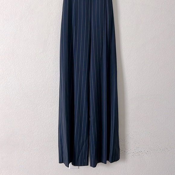 New Ralph Lauren Purple Label Navy/White Jumpsuit Size 2 - Picture 2 of 14